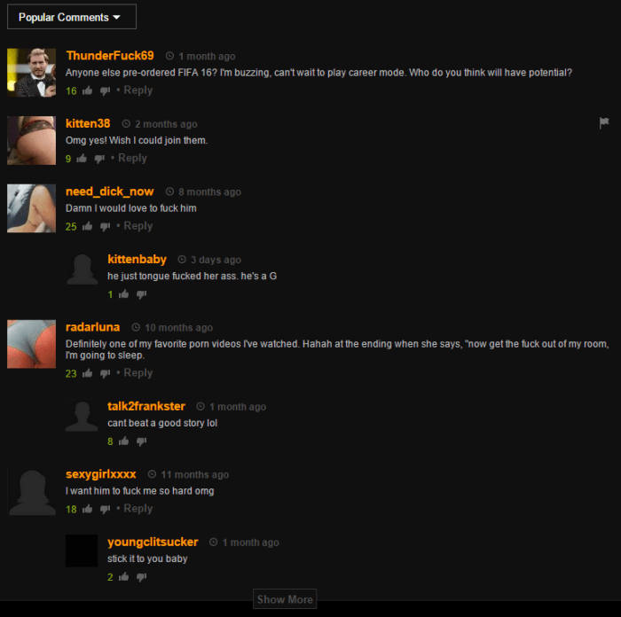 29 Pictures That Prove PornHub Comments Are Humanity At Its Greatest.
