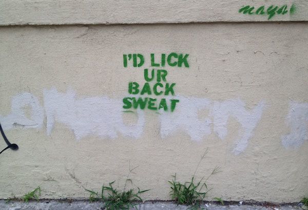 Back Sweat Terrible Graffiti