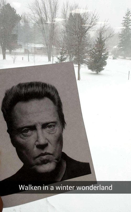 Christopher Walken Snap