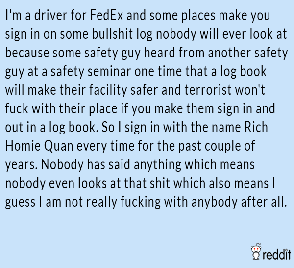 Fedex Driver
