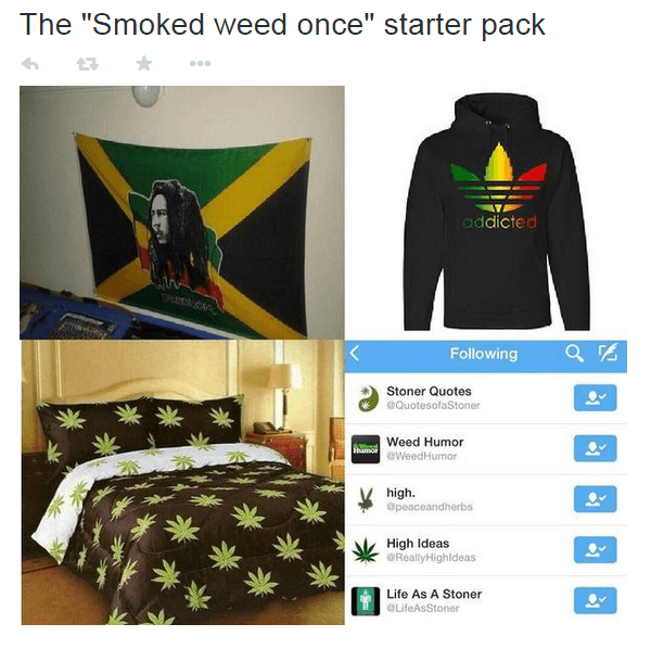 First Time Smoker Starter Pack Memes