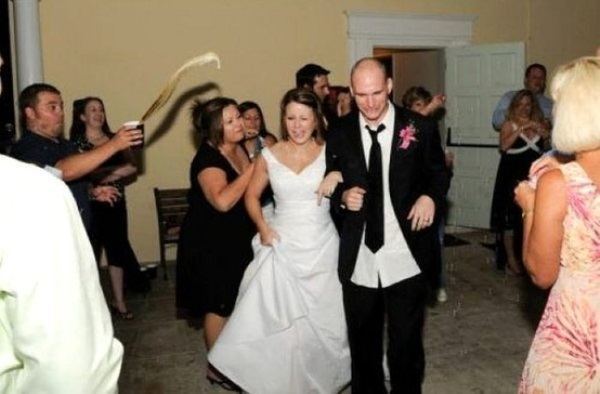 Funny Wedding Photo