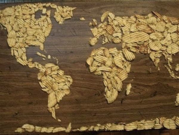 Potato Chip Map