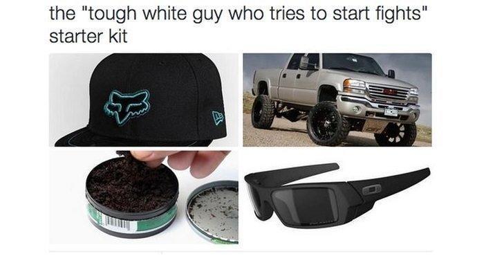 Tough White Guy