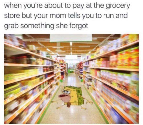 Caveman Spongebob Memes Grocery Store
