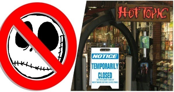 Hot Topic Closed