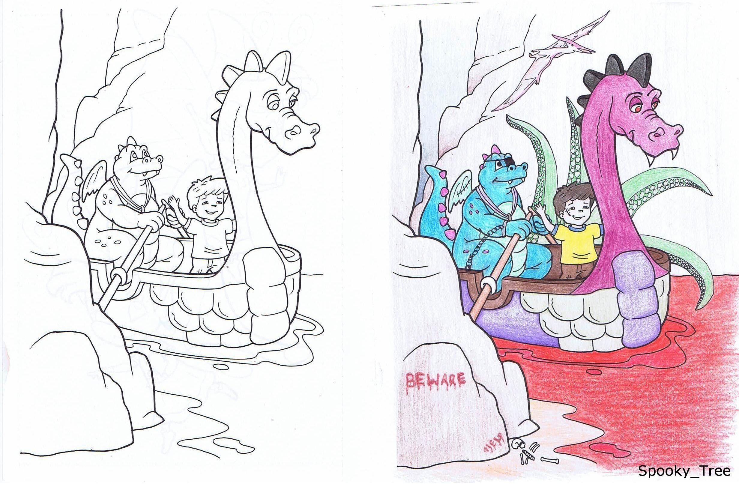 Coloring Book Corruptions: what happens when you let adults loose on a Disney  coloring book, Orlando