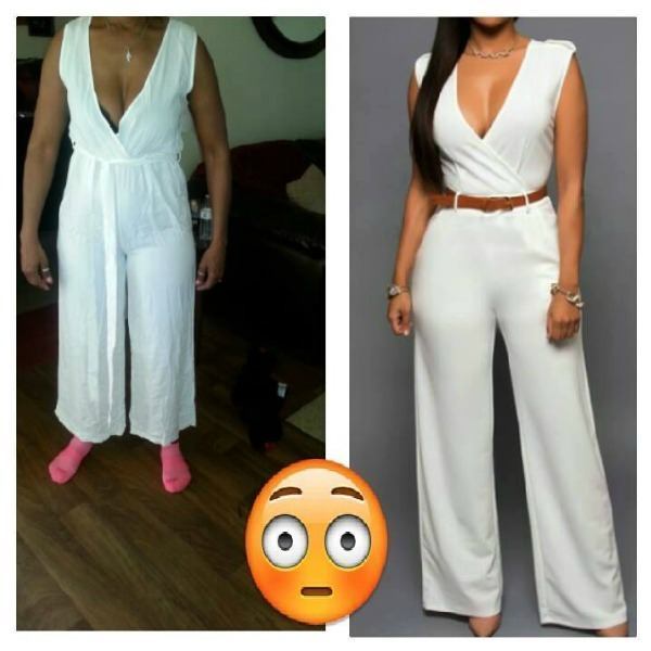 White Romper Fail