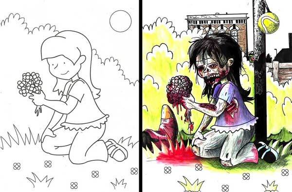 Download 37 Corrupted Coloring Books That Are Seriously Twisted