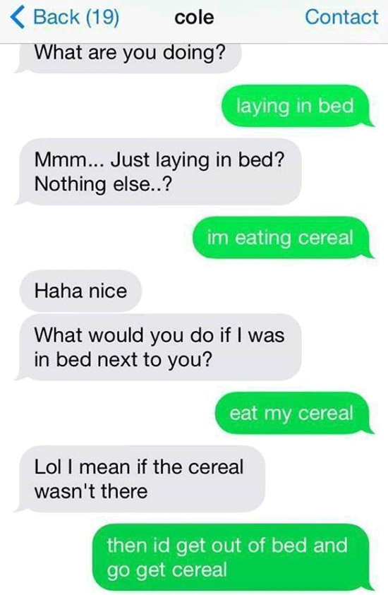 Eating Cereal Is Everything