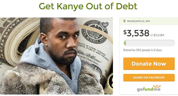 Go Fund Me Kanye