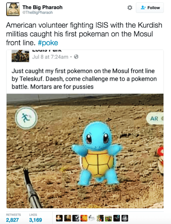Pokemon Go In Syria