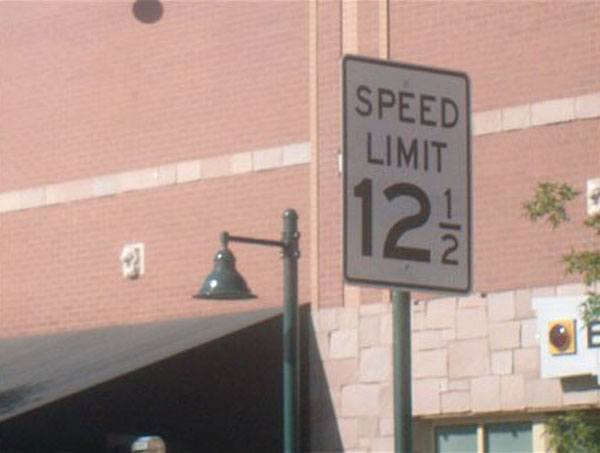 Speed Limit Sign