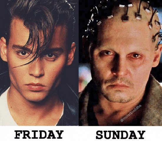 Depp Hungover