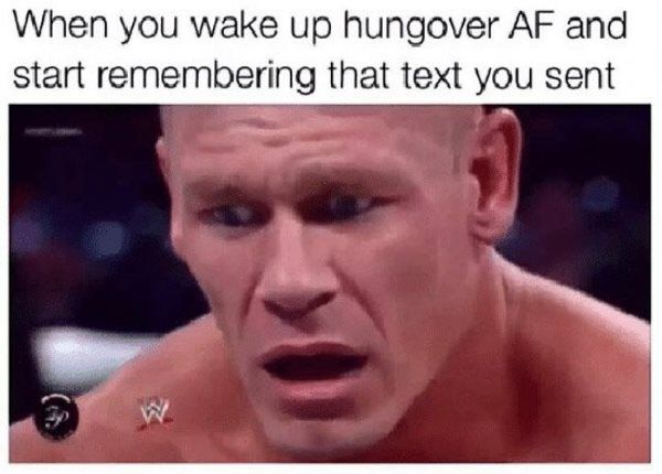 Hangover Memes John Cena