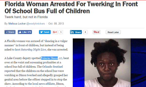 Twerk Arrest