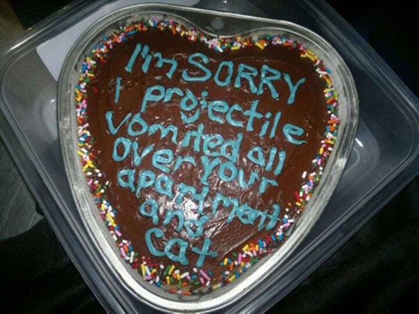 Apology Cake