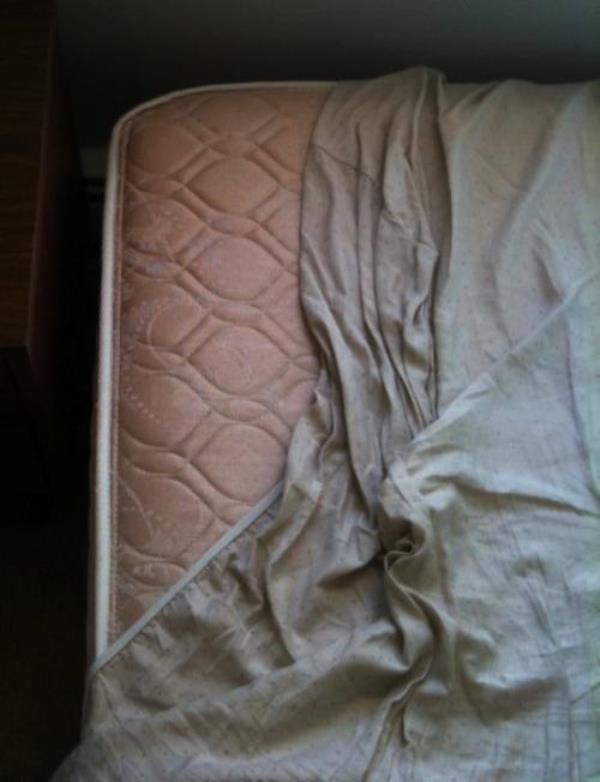 First World Problems Bed Corner