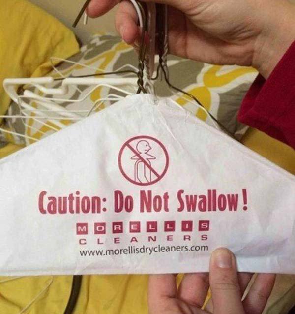 No Swallow Coat Hanger