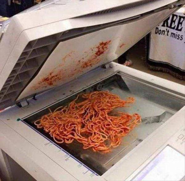 Spaghetti Copy Machine