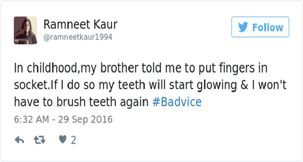 Shine Teeth With Light Bulb