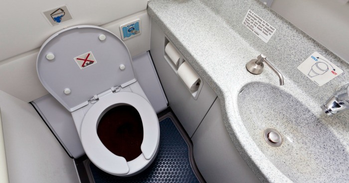 Airplane Bathroom