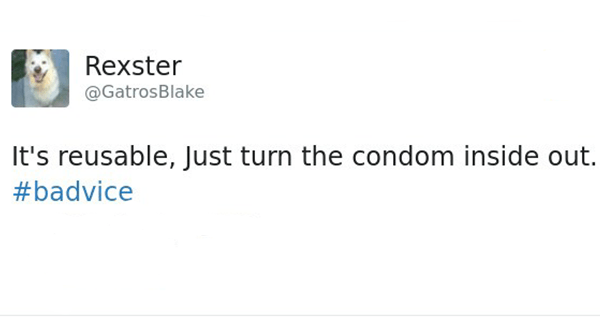 Condom Tweets