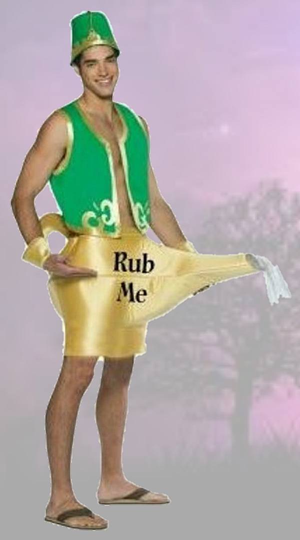 rub me genie costume