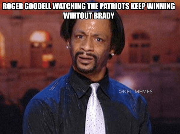 Goodell Patriots Winning Nobrady