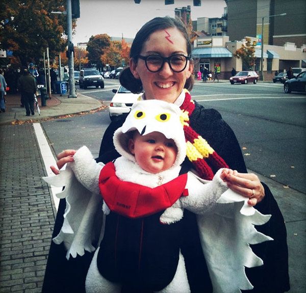 Harry Potter And Hedwig Owl Costume