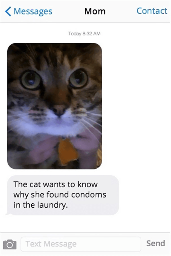 Mother Found Condoms