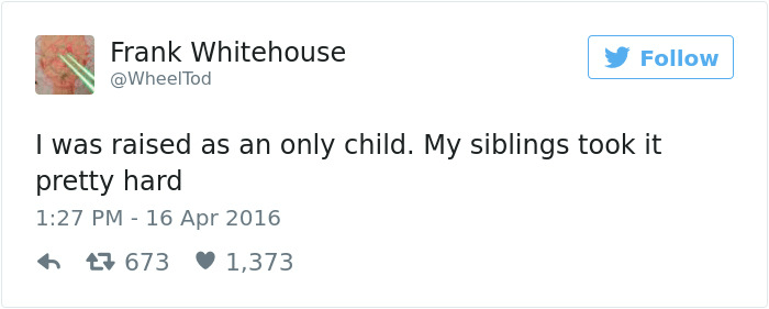Sibling Tweet