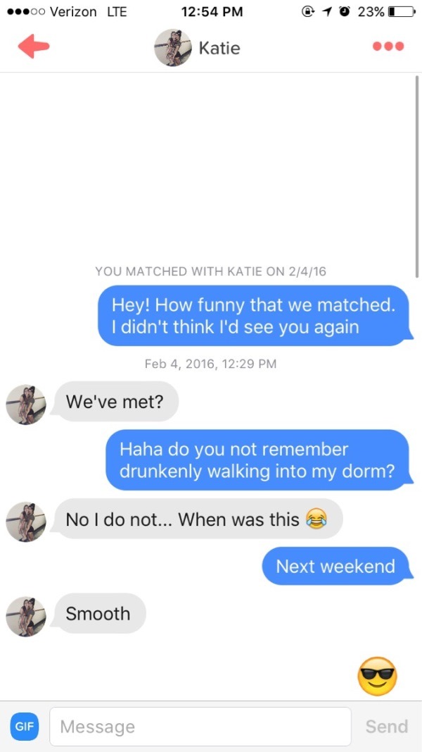 Smooth Tinder Lines