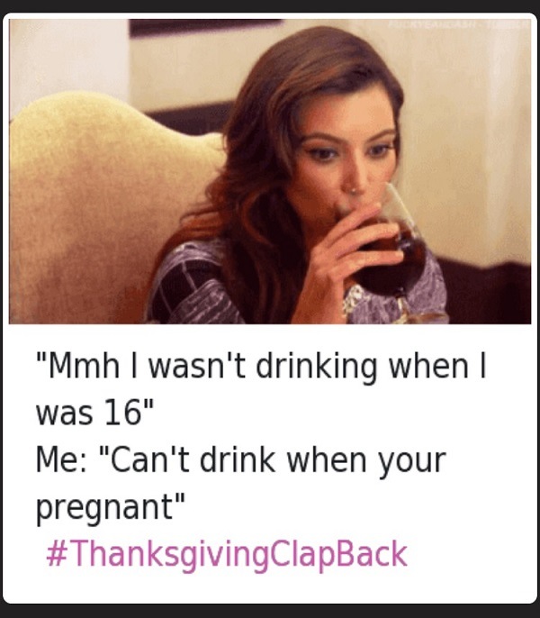 Cant Drink While Pregnant