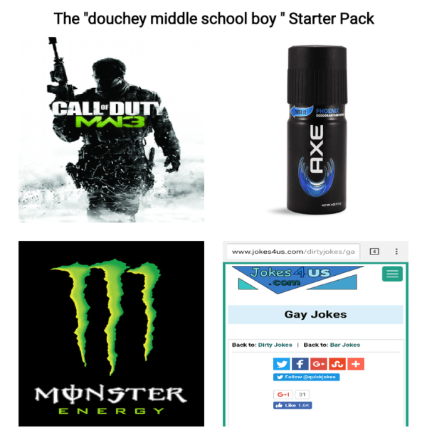 Douche Starter Pack