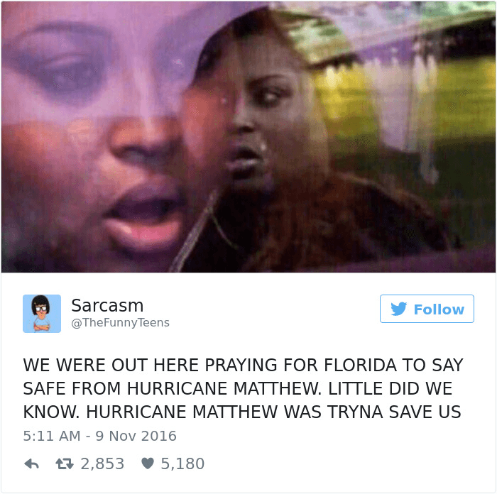 Hurricane Matthew Joke