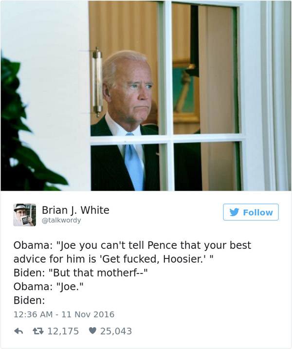 Joe Biden Best Advice