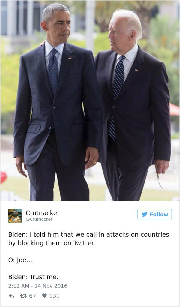Joe Biden Country Attacks