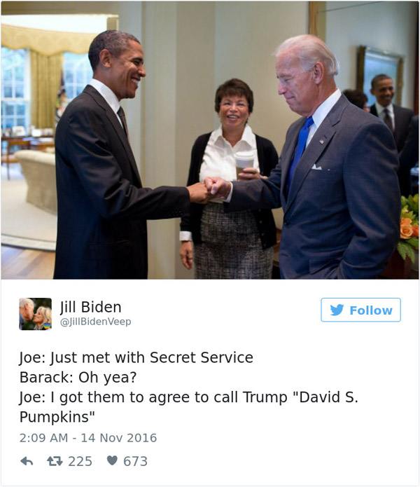 Joe Biden David Pumpkins