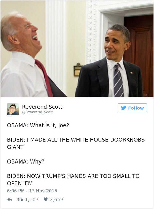 Joe Biden Doorknobs