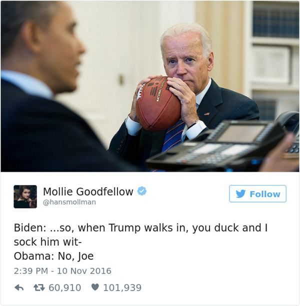 Joe Biden Football