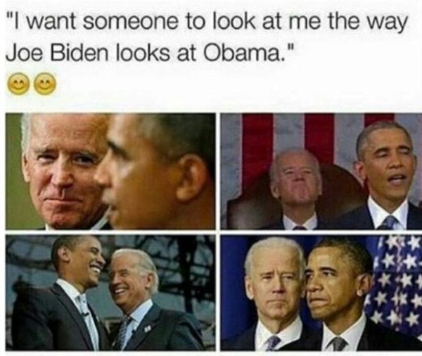 Joe Biden Memes How He Looks At Obama