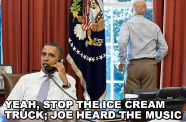 Joe Biden Memes Ice Cream Truck