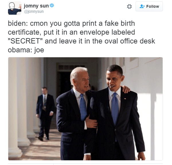 Joe Biden Secret Envelope
