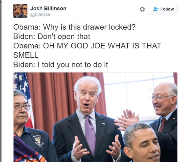 Joe Biden Stink Drawer
