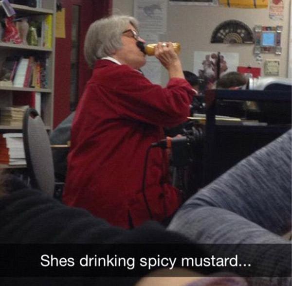 Spicy Mustard Drinker