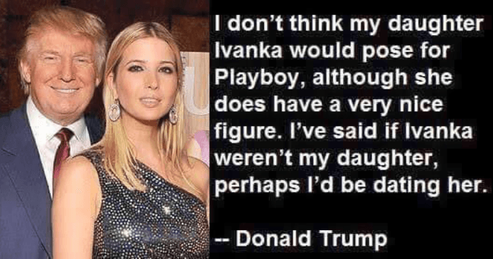 Trump And Ivanka Weird