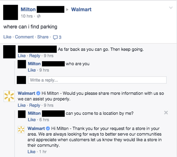 Walmart Parking