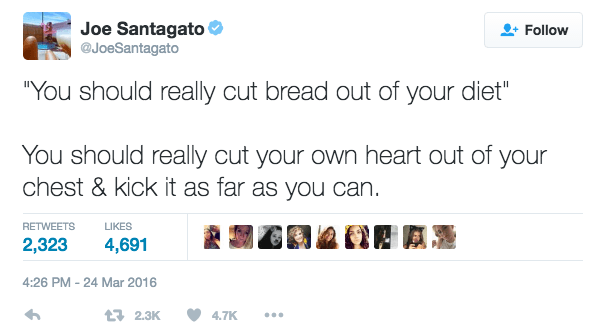 You Just Cannot Quit Bread