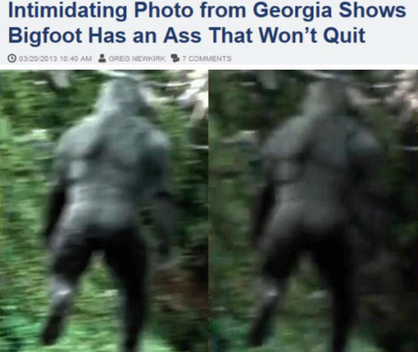 Bigfoot Ass